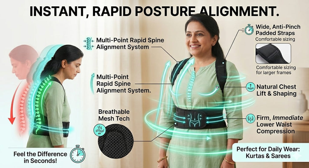 CoreFit Complete Posture & Backpain Relief Belt