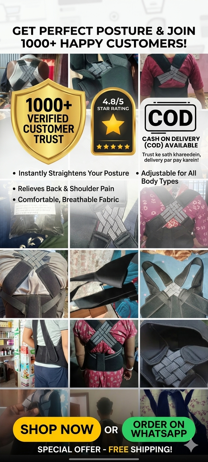 CoreFit Complete Posture & Backpain Relief Belt